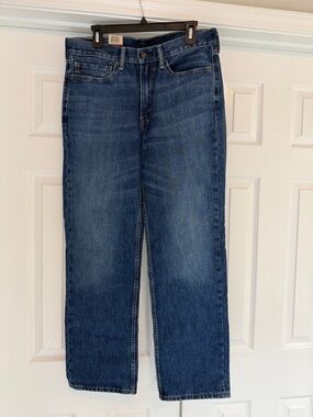 Levi's Men's Straight-Leg Jeans in Medium Blue Wash 34x32